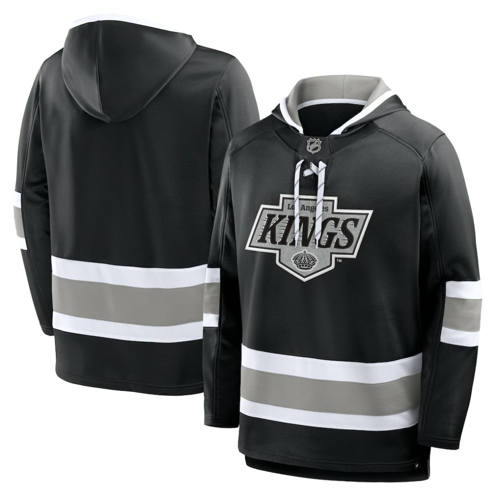 Los Angeles Kings Fanatics Prime Time Fleece Hoodie Black