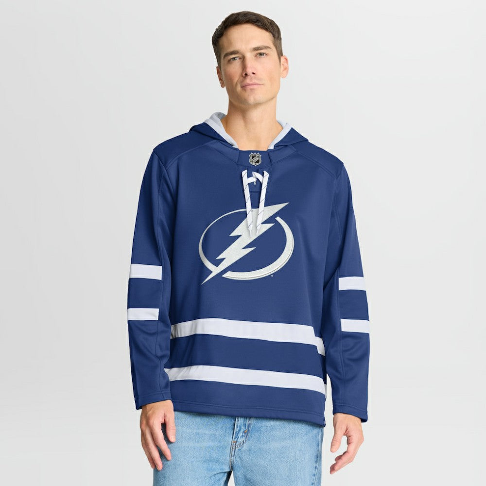 Tampa Bay Lightning Fanatics Prime Time Fleece Hoodie Blue