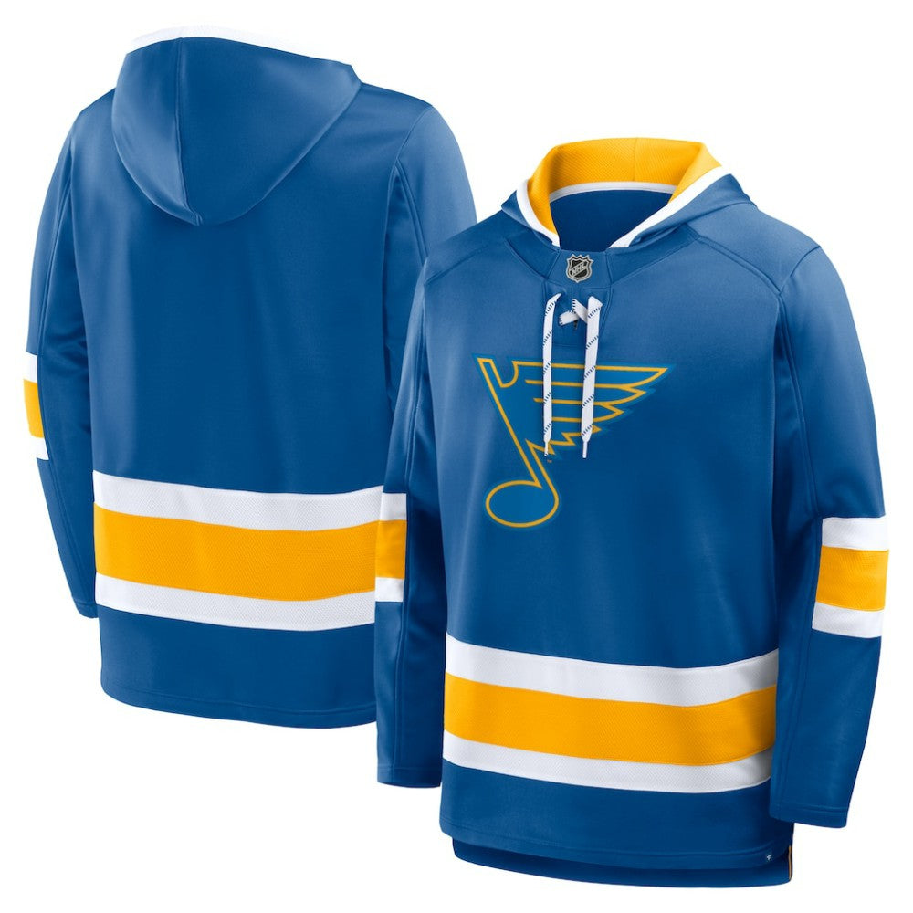St. Louis Blues Fanatics Prime Time Fleece Hoodie Blue