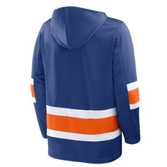 Edmonton Oilers Fanatics Prime Time Fleece Hoodie Royal
