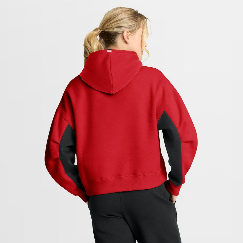 Carolina Hurricanes Fanatics Women's Back Check Boxy Hoodie Red