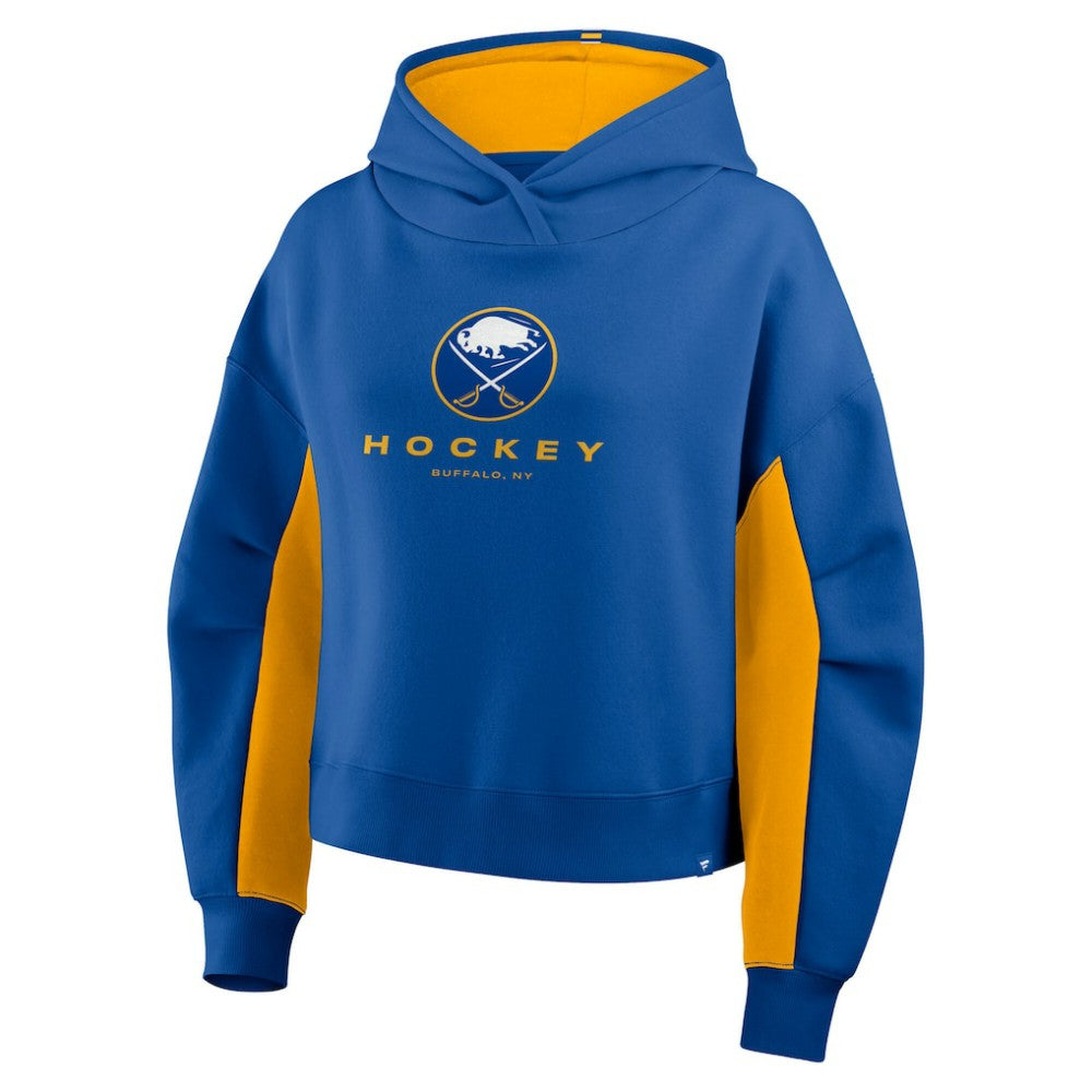 Buffalo Sabres Fanatics Women's Back Check Boxy Hoodie Royal