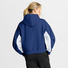 Toronto Maple Leafs Fanatics Women's Back Check Boxy Hoodie Blue