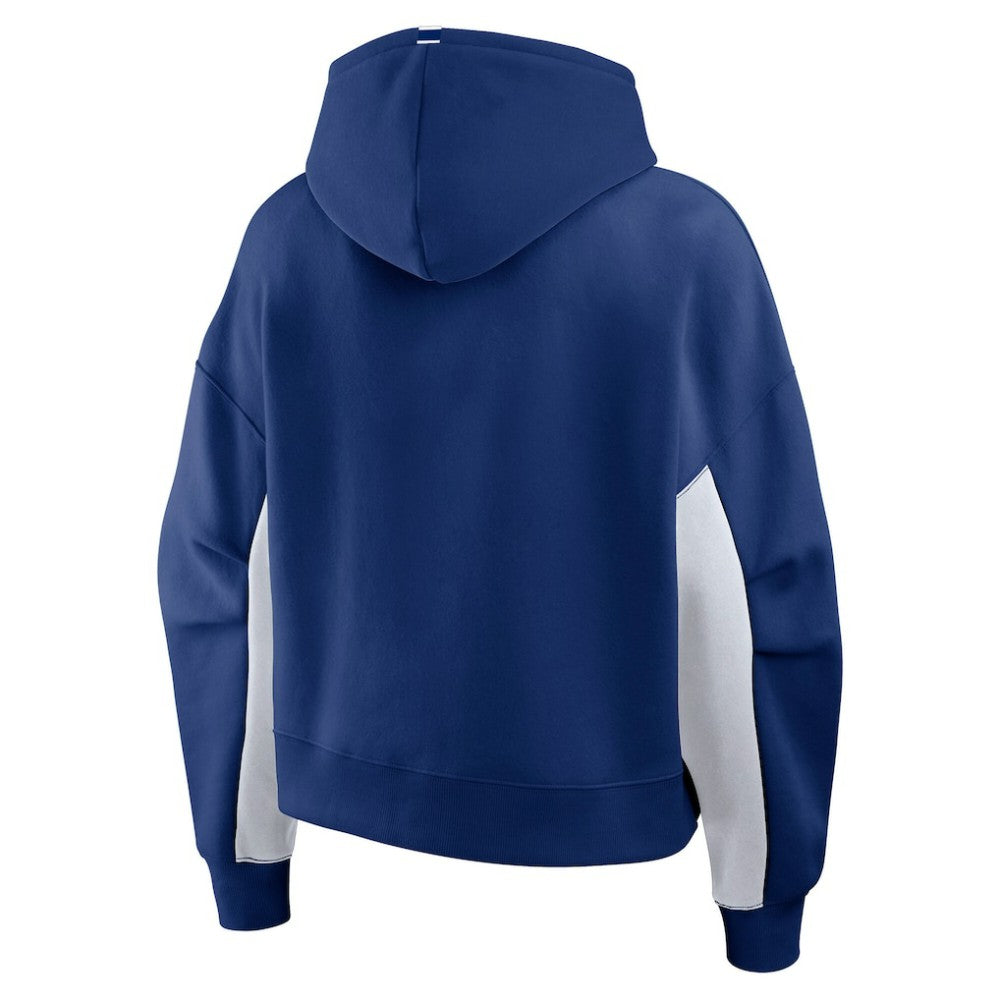 Toronto Maple Leafs Fanatics Women's Back Check Boxy Hoodie Blue