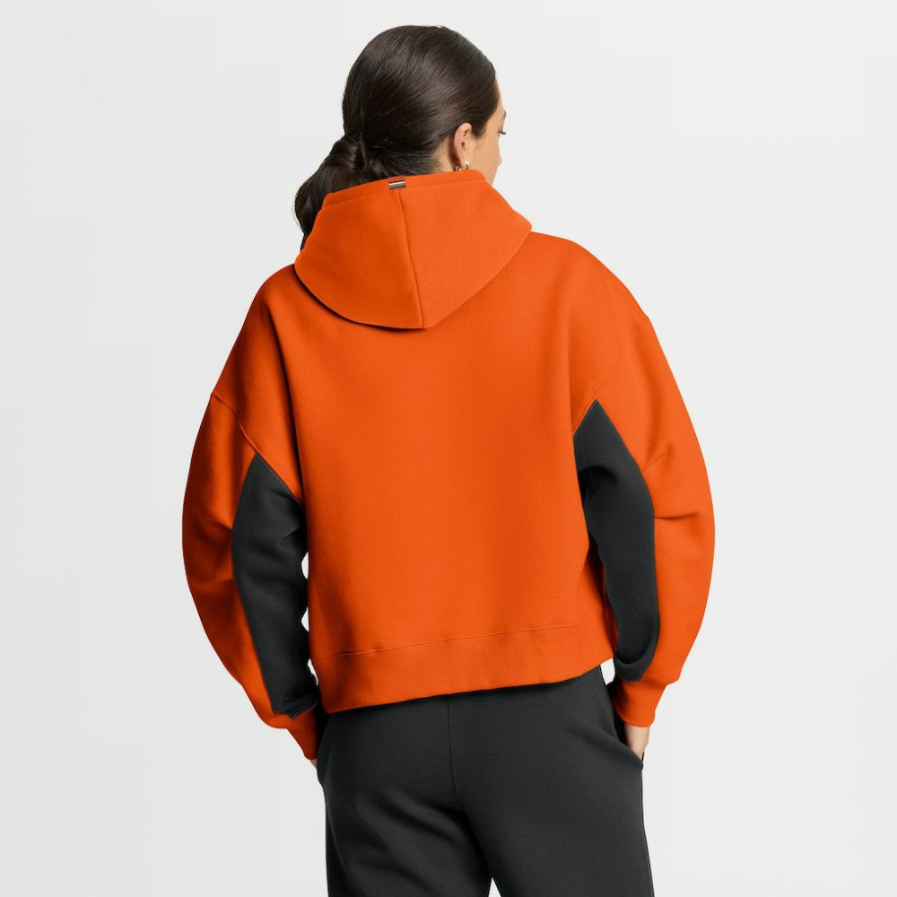 Anaheim Ducks Fanatics Women's Back Check Boxy Hoodie Orange