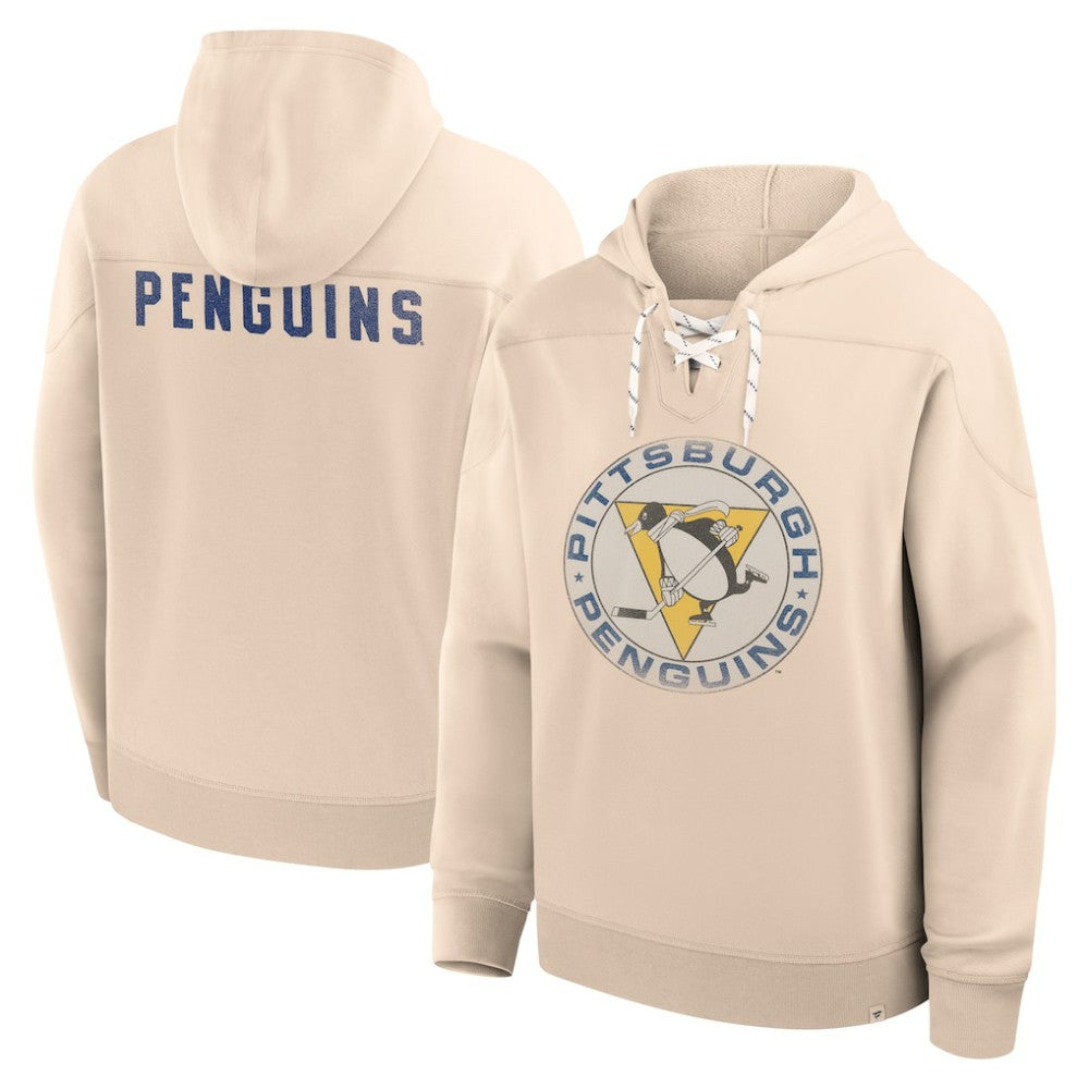 Pittsburgh Penguins Fanatics Vintage Hoodie Cream