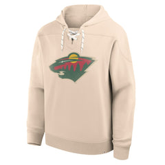 Minnesota Wild Fanatics Vintage Hoodie Cream