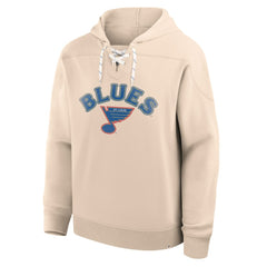 St. Louis Blues Fanatics Vintage Hoodie Cream
