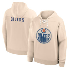 Edmonton Oilers Fanatics Vintage Hoodie Cream