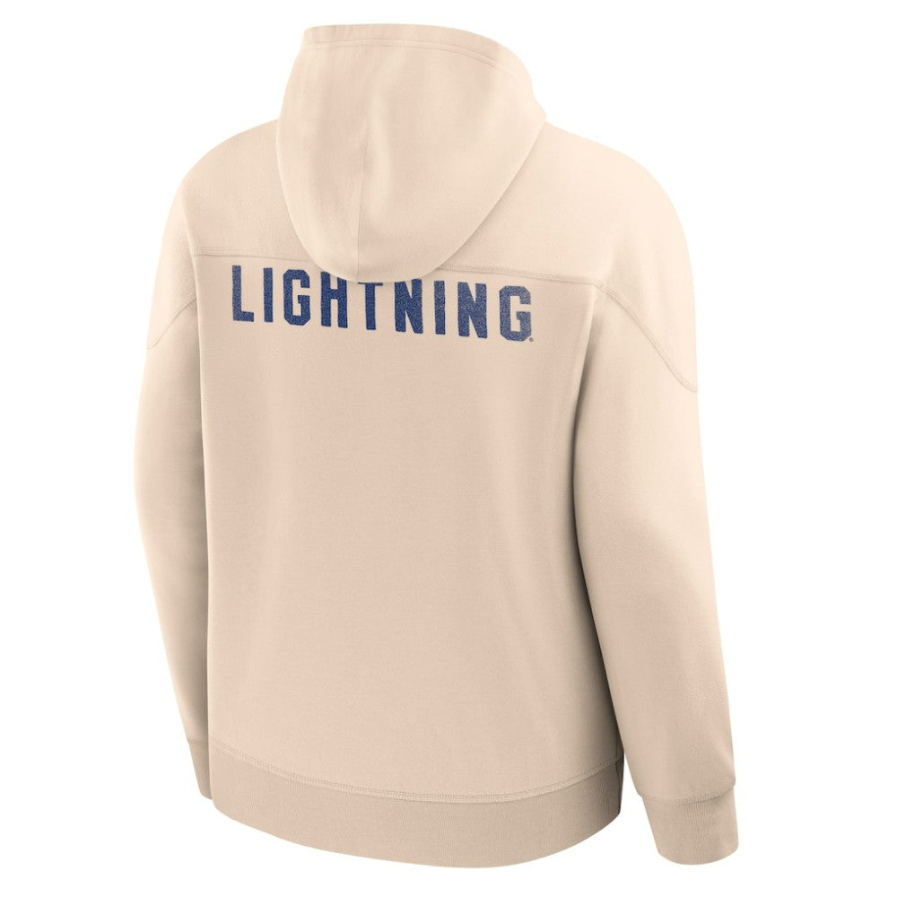Tampa Bay Lightning Fanatics Vintage Hoodie Cream