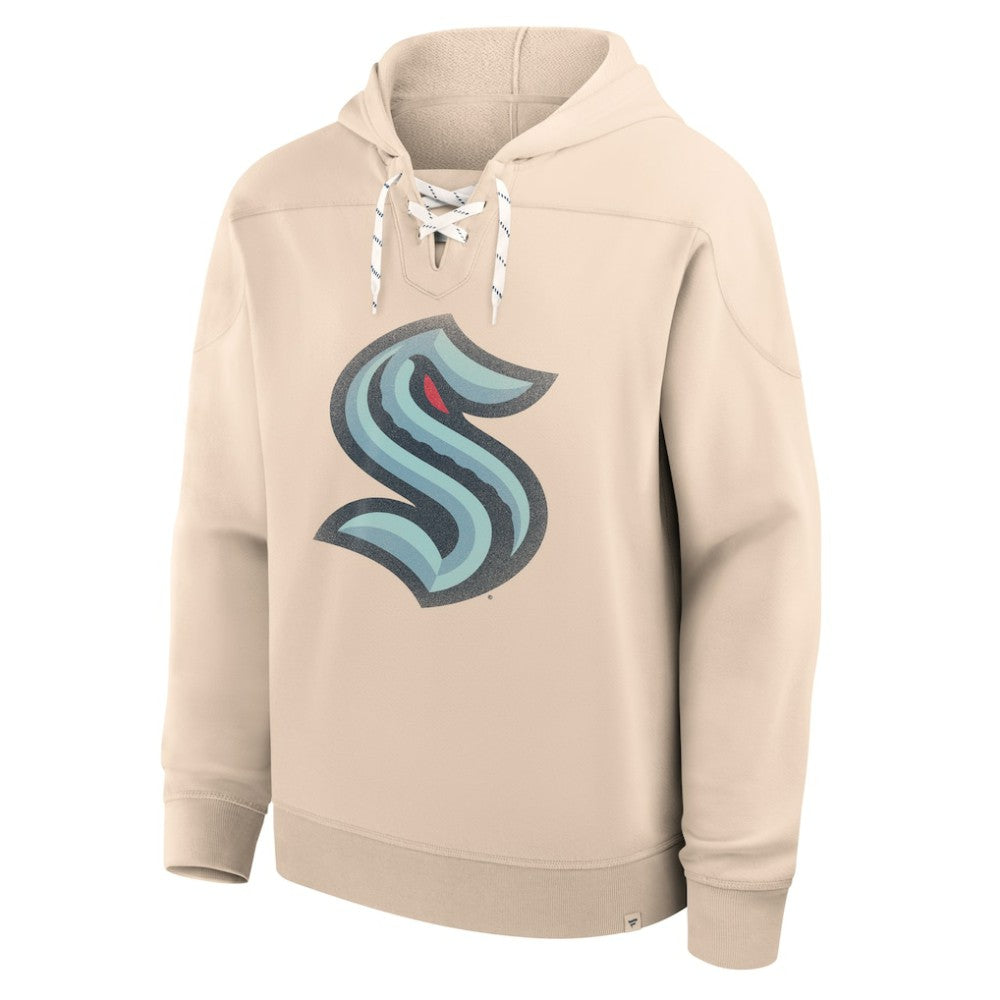Seattle Kraken Fanatics Vintage Hoodie Cream