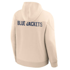 Columbus Blue Jackets Fanatics Vintage Hoodie Cream
