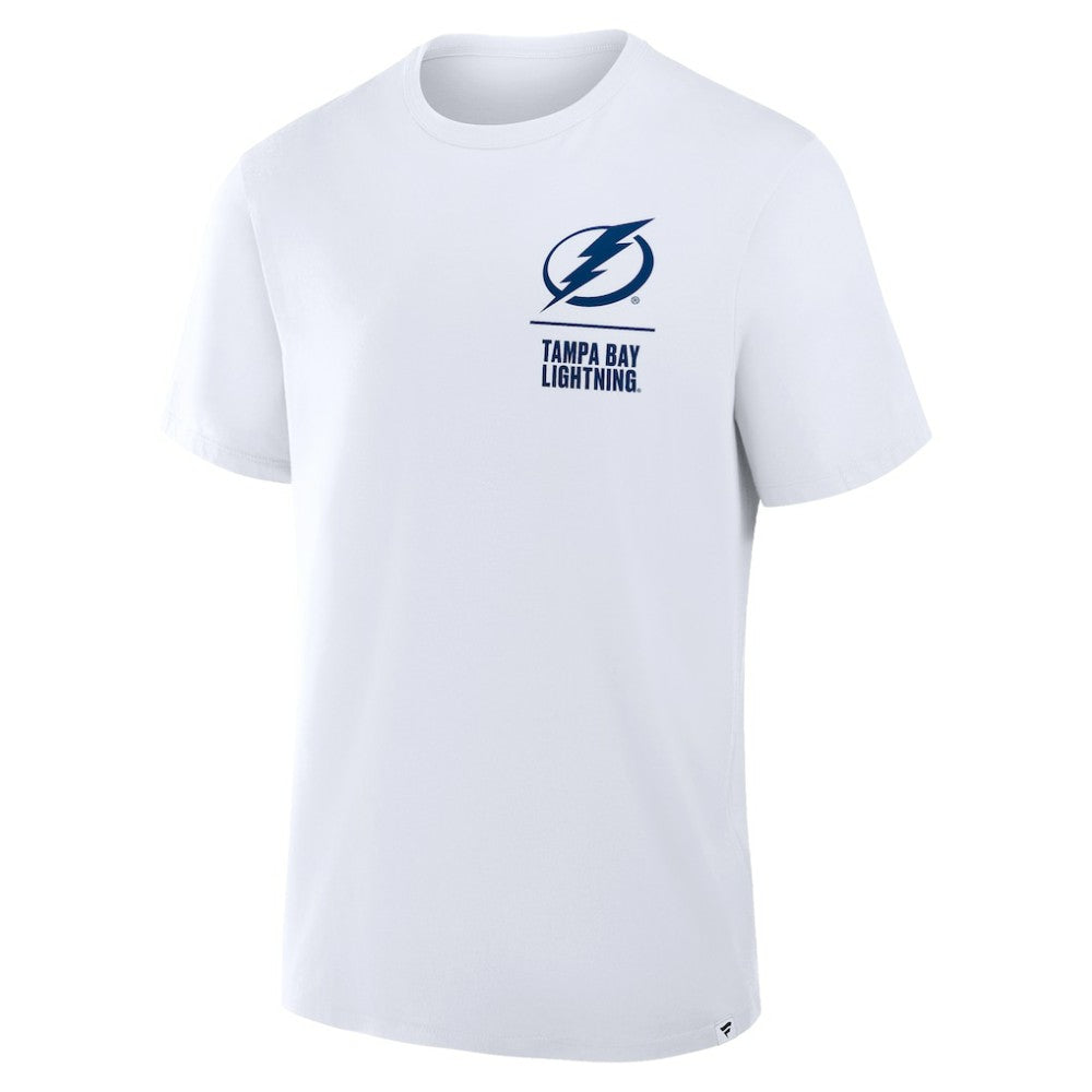 Tampa Bay Lightning Fanatics Crash The Net Legacy T-Shirt White