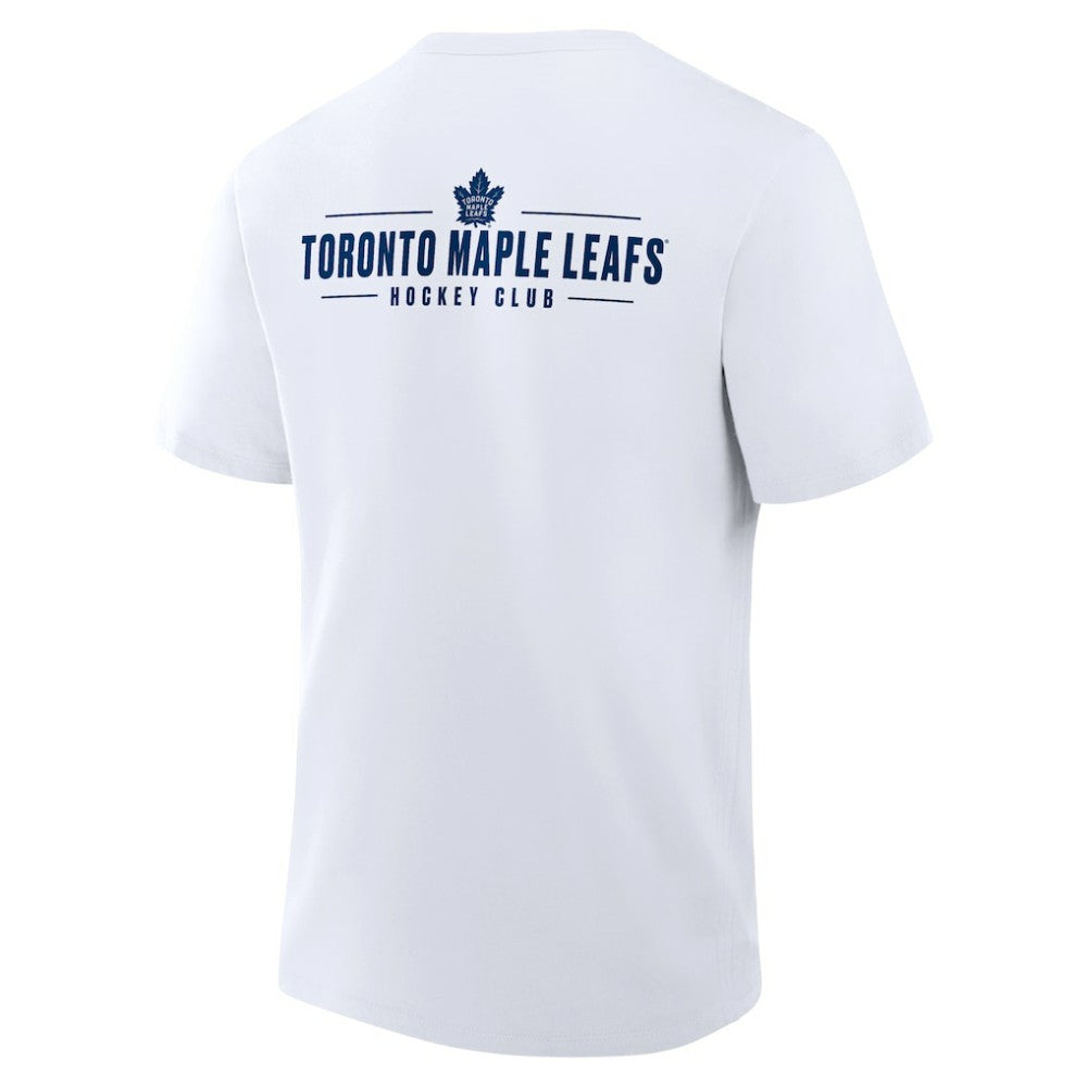 Toronto Maple Leafs Fanatics Crash The Net Legacy T-Shirt White