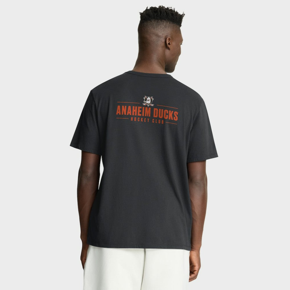 Anaheim Ducks Fanatics Crash The Net Legacy T-Shirt Black