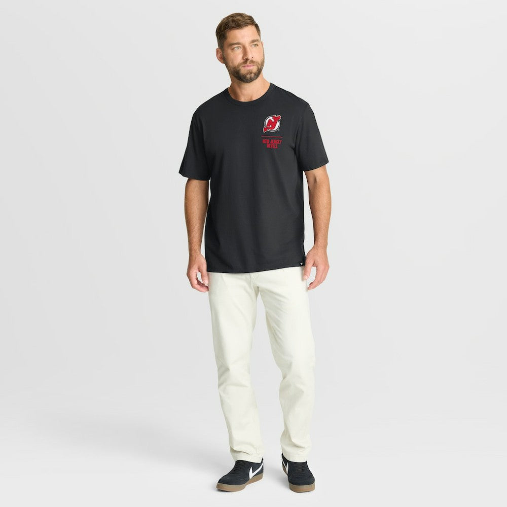 New Jersey Devils Fanatics Crash The Net Legacy T-Shirt Black