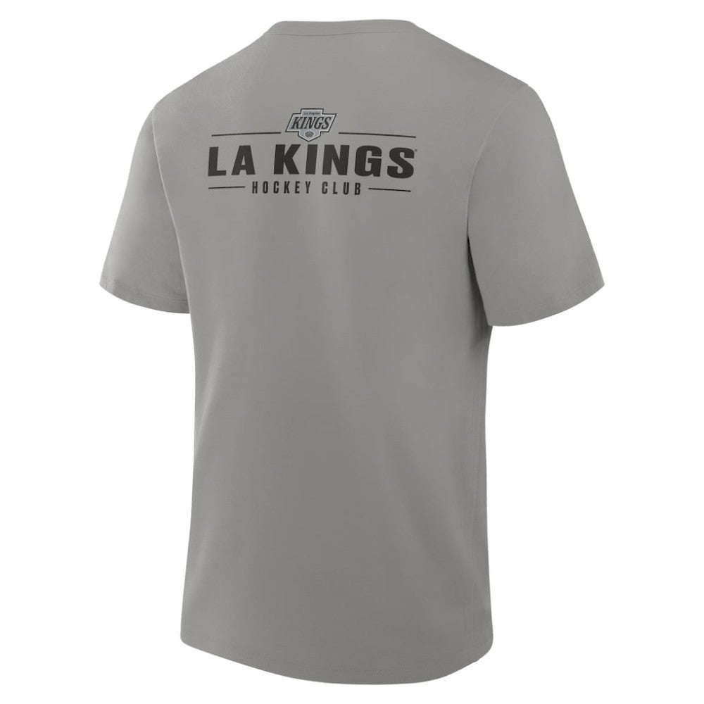 Los Angeles Kings Fanatics Crash The Net Legacy T-Shirt Gray