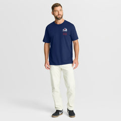 Colorado Avalanche Fanatics Crash The Net Legacy T-Shirt Navy
