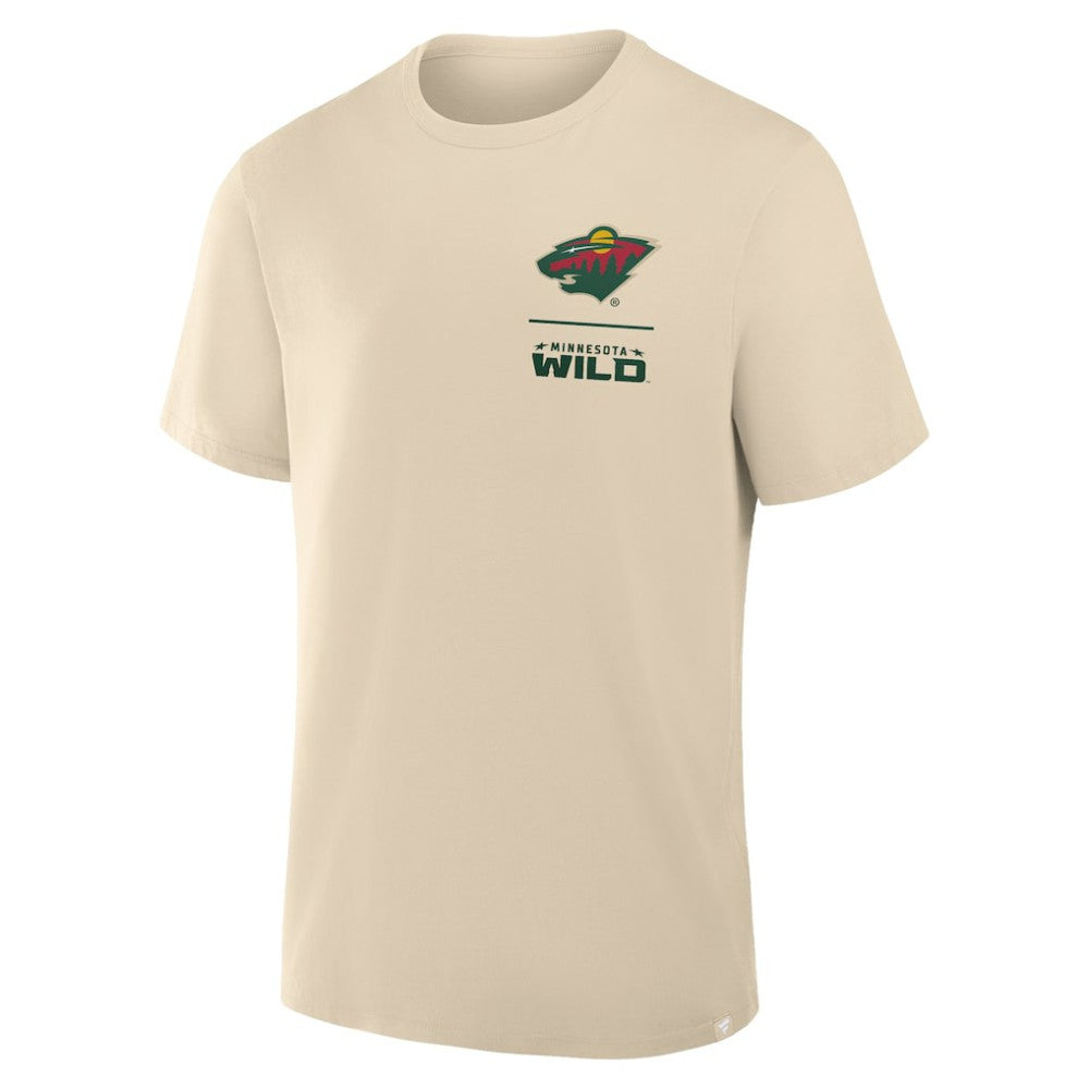 Minnesota Wild Fanatics Crash The Net Legacy T-Shirt Natural