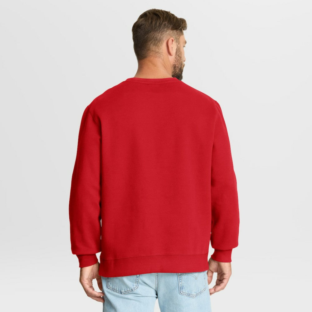 Detroit Red Wings Fanatics Vintage Stickler Sweatshirt Red