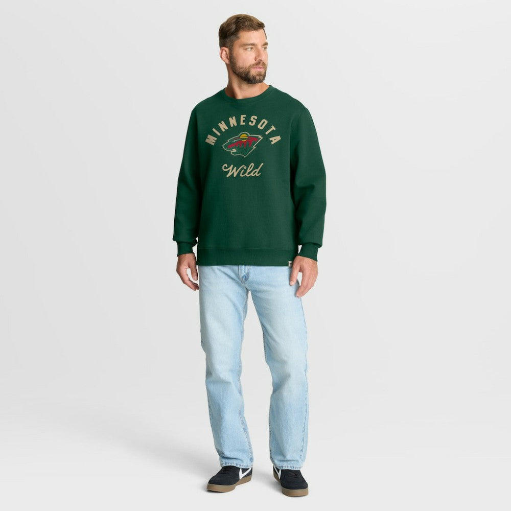 Minnesota Wild Fanatics  Stickler Sweatshirt Green