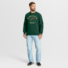 Minnesota Wild Fanatics  Stickler Sweatshirt Green