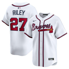 Austin Riley Atlanta Braves Home Limited Player Jersey White | Nike