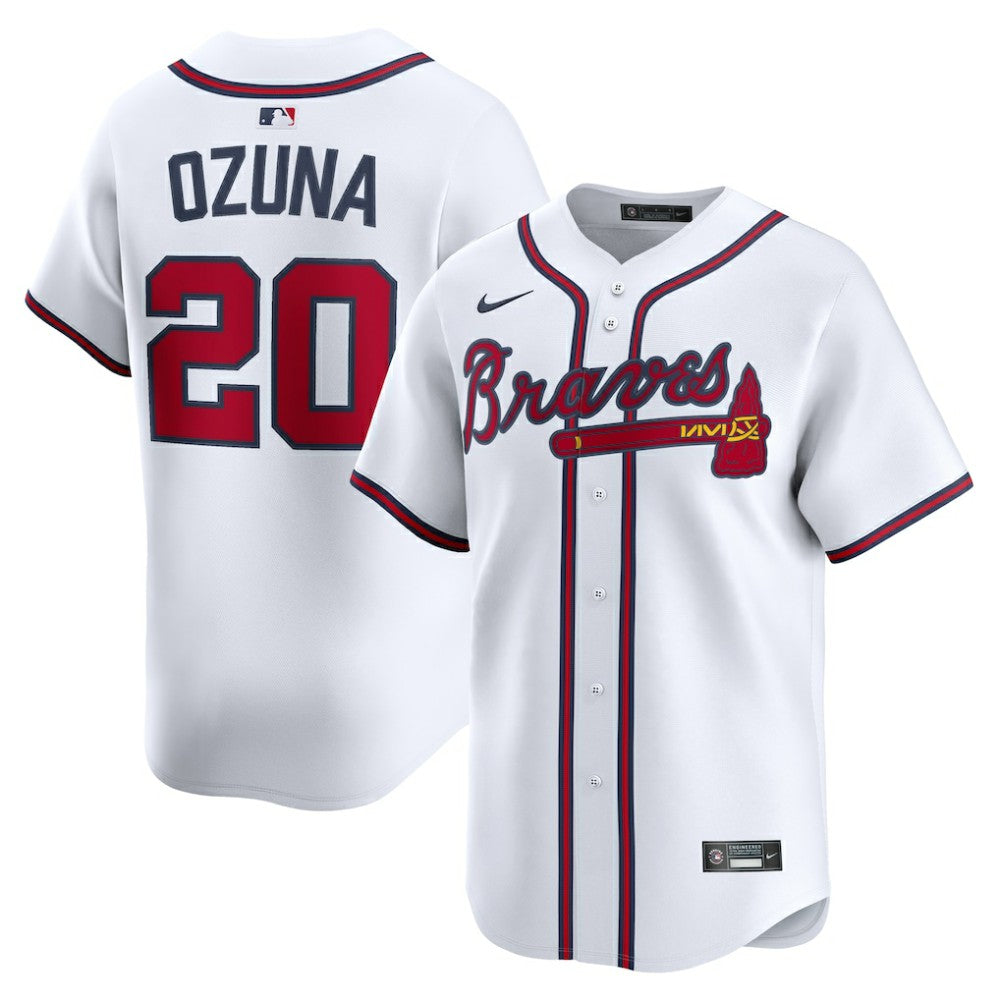 Marcell Ozuna Atlanta Braves Home Limited Player Jersey White | Nike