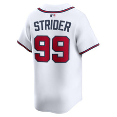 Spencer Strider Atlanta Braves Home Limited Player Jersey White | Nike