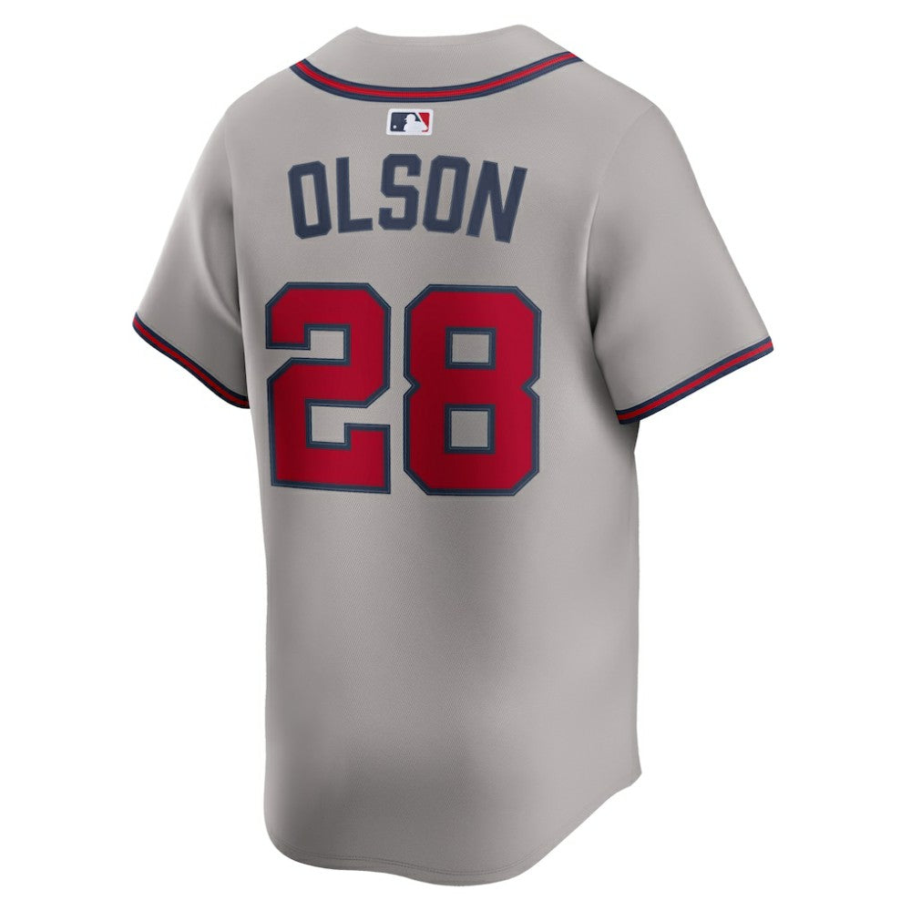 Matt Olson Atlanta Braves Road Limited Player Jersey Gray | Nike