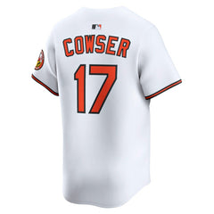 Colton Cowser Baltimore Orioles Home Limited Player Jersey White | Nike