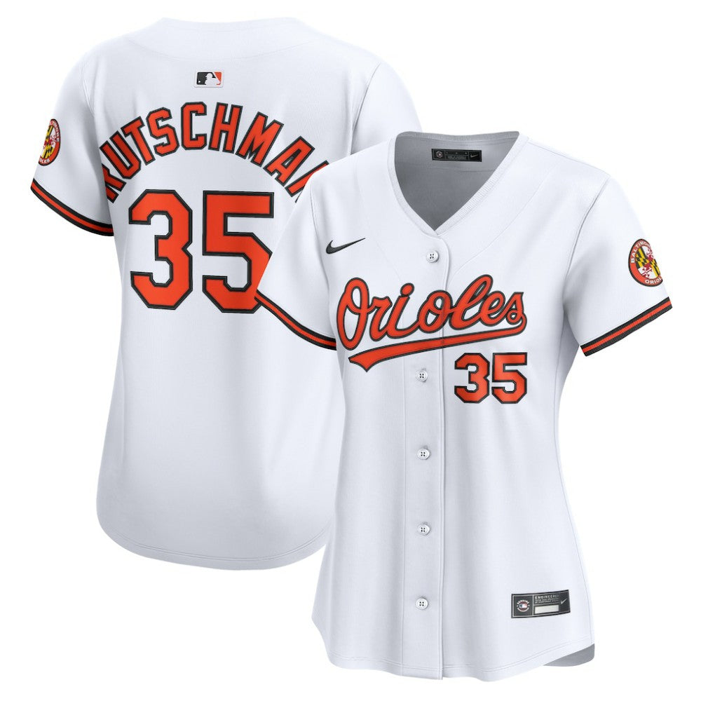 Adley Rutschman Baltimore Orioles Women's Home Limited Player Jersey White | Nike