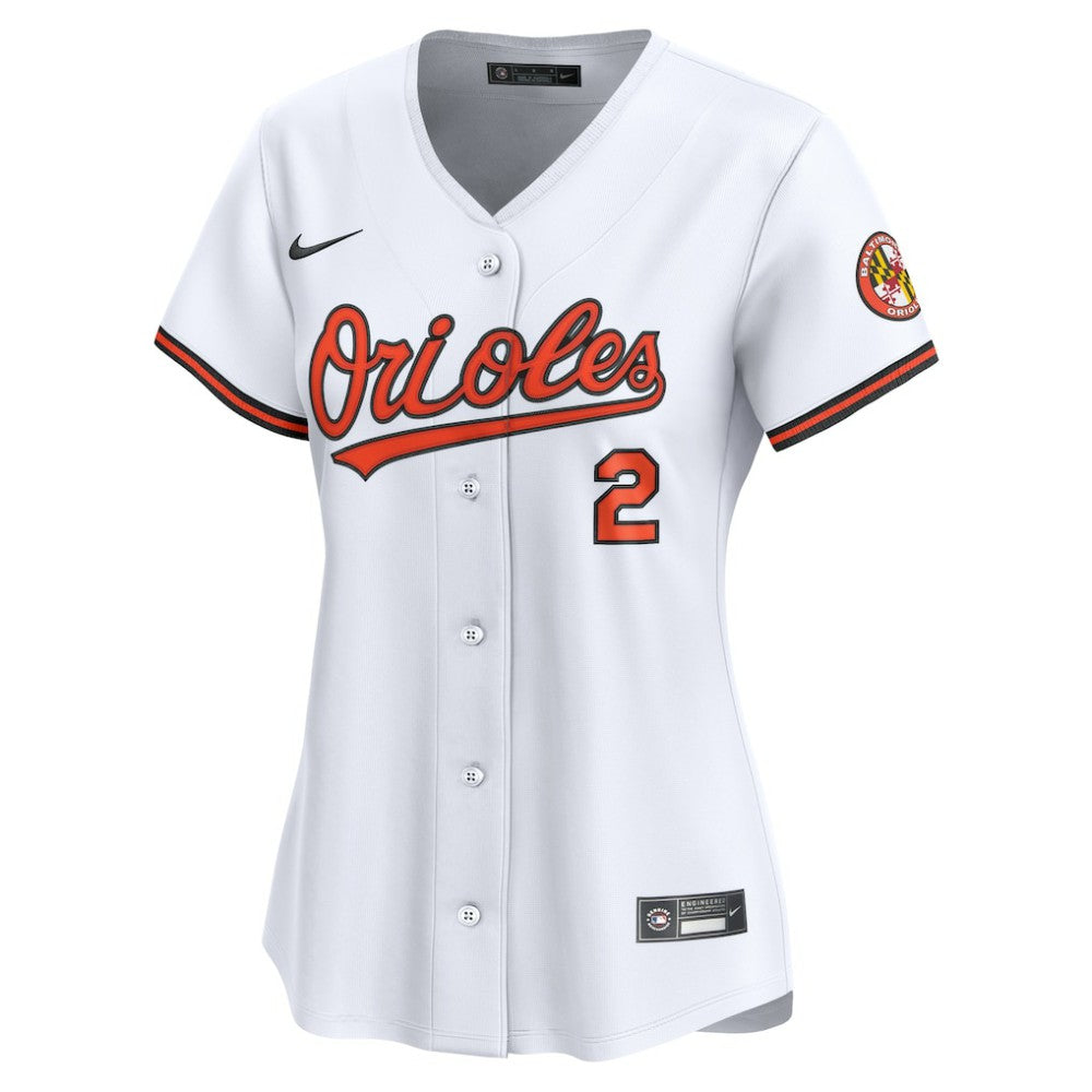 Gunnar Henderson Baltimore Orioles Women's Home Limited Player Jersey White | Nike