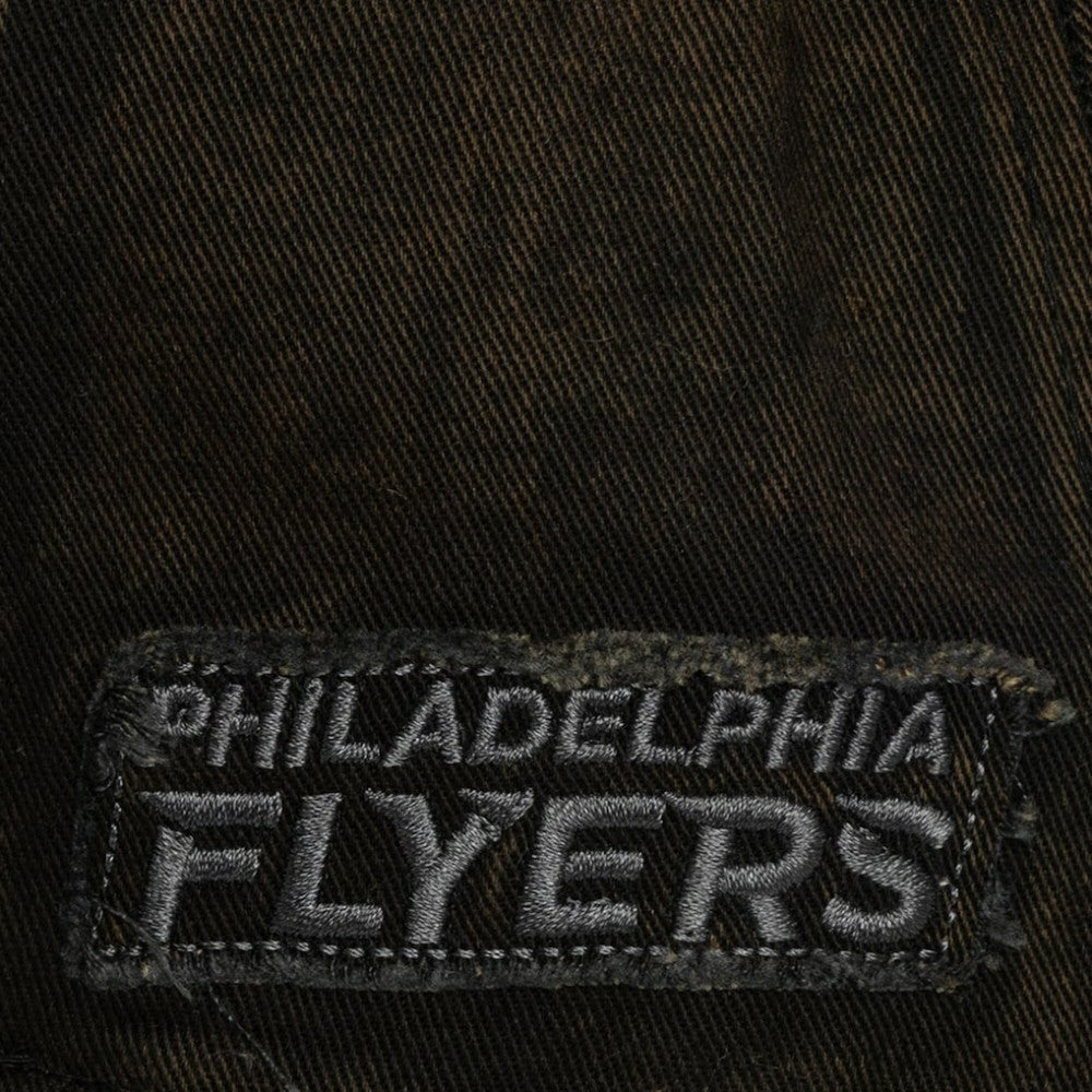 Philadelphia Flyers Mitchell & Ness Downtown Snow Wash Pro-Crown Adjustable Hat Black