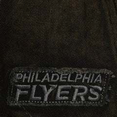 Philadelphia Flyers Mitchell & Ness Downtown Snow Wash Pro-Crown Adjustable Hat Black