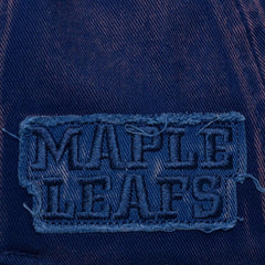 Toronto Maple Leafs Mitchell & Ness Downtown Snow Wash Pro-Crown Adjustable Hat Navy