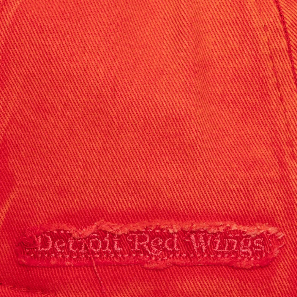 Detroit Red Wings Mitchell & Ness Downtown Snow Wash Pro-Crown Adjustable Hat Red