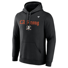 Anaheim Ducks Fanatics Unisex LA Strong Fleece Pullover Hoodie Black