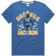Bo Jackson Kansas City Royals Homage Graphic Player T-Shirt Royal
