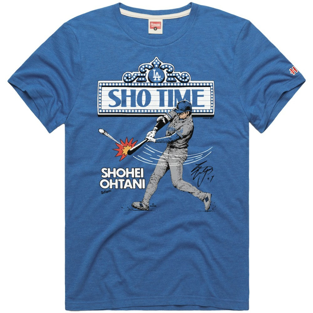 Shohei Ohtani Los Angeles Dodgers Homage Graphic Player T-Shirt Royal
