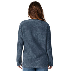Atlanta Braves G-III 4Her by Carl Banks Women's Comfy Cord Pullover Sweatshirt Navy
