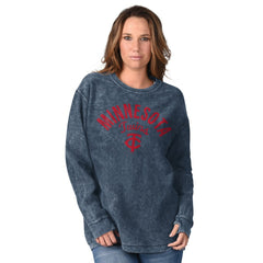 Minnesota Twins G-III 4Her by Carl Banks Women's Comfy Cord Pullover Sweatshirt Navy