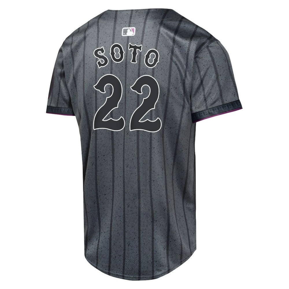 Juan Soto New York Mets Youth City Connect Limited Jersey  Gray | Nike