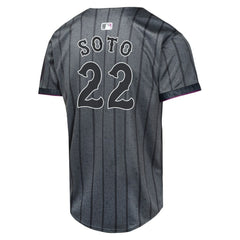 Juan Soto New York Mets Youth City Connect Limited Jersey  Gray | Nike