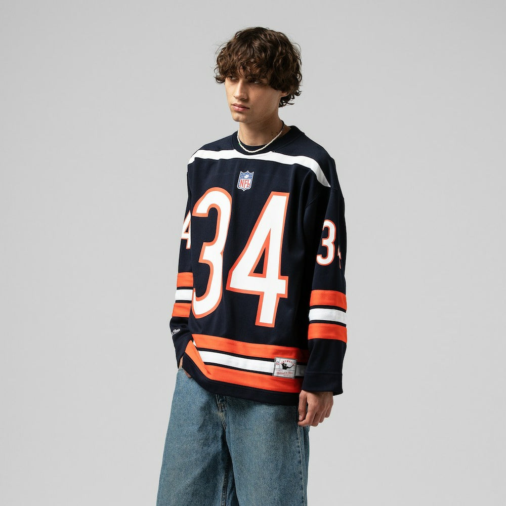 Walter Payton Chicago Bears Maxxed Out Fashion Hockey Jersey - Navy sale