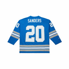Barry Sanders Detroit Lions Maxxed Out Fashion Hockey Jersey - Blue online