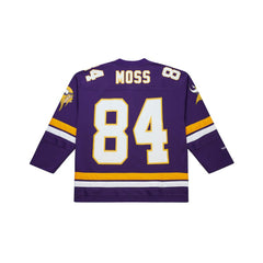 Randy Moss Minnesota Vikings Maxxed Out Fashion Hockey Jersey - Purple sale