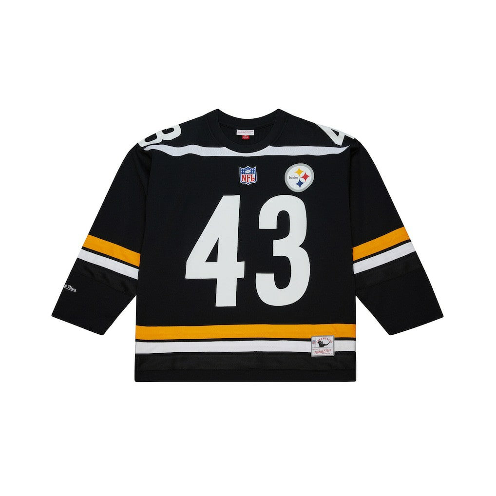 Troy Polamalu Pittsburgh Steelers Maxxed Out Fashion Hockey Jersey - Black for sale
