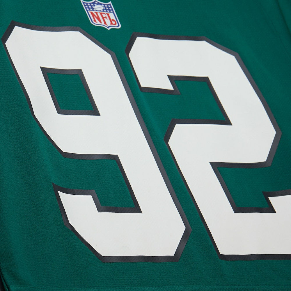 Reggie White Philadelphia Eagles Maxxed Out Fashion Hockey Jersey - Kelly Green discount