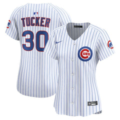 Kyle Tucker Chicago Cubs Women's Home Limited Player Jersey White | Nike